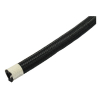MCS black nylon braided hose 1/2 inch