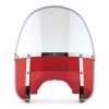 NC Beaded Heavy DutyT Windshield - Red 60-84 FL/H, 87-93 FLHS (NU)  Wi