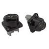 84-99 tappet block set front/rear. Black