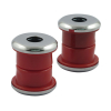 MCS handlebar damper kit, red polyurethane 73-17 B.T., XL models (excl