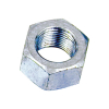 Bdl front pulley nut, hex, splined shaft 55-06 B.T., TCA/B   (EXCL 200