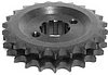Engine sprocket 55-up, 24T, without compensating
