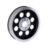 Reproduction Oem Style Wheel Pulley 65T, 1-1/2" Belt. Black 84-99 Evo
