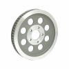 Reproduction OEM style wheel pulley 61T, 1-1/8" belt. Silver 00-03 XL