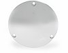 Derby cover, aluminum primary, B/T 70-99, cup, chrome