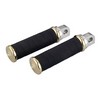 K-Tech, Fabric Tape Rider Foot Pegs. Polished & Brass A