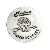 MCS indian motorcycle biker pin