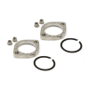 Evolution Industries, Ss Exhaust Flange Kit. 12-Point Nuts 84-23 B.T.,