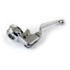 Clutch Lever Assembly. Chrome 96-06 Softail, Dyna, 96-07 Flt Touring,