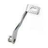 Brake Pedal, Oem Style. Chrome Oem Style Reproduction Replacement. Use