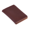 Dickies Lunenburg Leather Card Holder Dark Brown  100% buffalo leather
