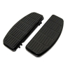 Traditional Shaped Floorboards. Black 86-17Fl Softail, 12-16Dyna Fld S