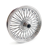 Mcs Radial 48 Fat Spoke Front Wheel 3.50 X 18 Sf Chrome 04-05 Fxdwg Sf