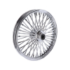 Mcs Radial 48 Fat Spoke Front Wheel 2.15 X 19 Sf Chrome