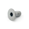 Colony 5/8-18 X 1-1/2 Flat Head Allen Bolts Chrome Grade 8 Steel.