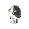 Bates style Baklampa LED, rökfärgat glas (bromsljus, kromad, E-märkt)