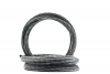 Vintage Cloth Covered 16g Electrical Wire - Grey W/ Black Tracer