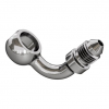 Goodridge Banjo fitting 7/16, 90 degrees, 11mm. SS  High polished stai