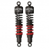 Burly Brand, stiletto shocks, 13 Standard rate. Black 00-24 FLT/Tourin