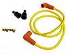 Spark plug wires yellow silicone, H-D, electric ignition 80-up