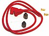 Ignition wires, red silicone, Sumax electric/point ignitions