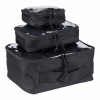 Army Surplus Organizer transparent set 3pcs black