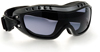 Motorglasögon "Night Hawk", tonad lins för glasögonbärare, CE godkända