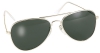 Solglasögon Aviator Green Lens/Gold frame