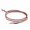 Testkabel tyg - rd
