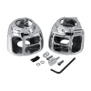 Switch Housing Set, Chrome 96-10 Softail (Excl. 2003 Fxstdse), 96-11 D