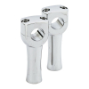 Dighton 4" Domed Risers  Chrome, Aluminum, 1/2"-13 Threaded