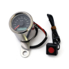 MCS stoker, electronic speedometer. 48mm. black face Compatible with s