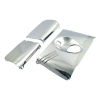 Fork Panel Kit 3-Piece. Stainless 49-84 Fl  Contains 1X Front Panel An