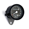 MCS mini speedo, 2:1 kmh. with tripmeter black Most models with front