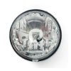 4-1/2 spotlamp unit. H3. high beam. Clear lens  ECE approved clear len