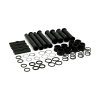 Complete 91-03 Xl Multiple-Parts Pushrod Cover Kit. Black 91-03 Xl