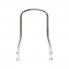 9/16 round steel sissybar, regular top Universal Chrome. 6.75 (17.1cm)