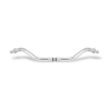 Early 2-Piece Handlebar. Chrome 60-64 Fl Panhead  Chrome Plated Steel.