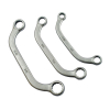 Curved Box End Wrench Set. 3-Piece Univ.