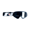 Roeg Peruna Grey Bolts Goggle Black And Offwhite/Black Strap One Size