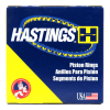 Hastings, 3-7/16" Bore Chr/Moly Piston Ring Set. Std 41-E78 1200Cc/74"