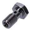 Goodridge banjo bolt 3/8-24. Chrome