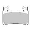 Ebc double-h sintered brake pads Front: 15-22 Softail, 08-12 XR1200