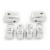 Handlebar Switch Cap Kit, Chrome 96-10 Softail, 96-11 Dyna, 96-13 Flhr