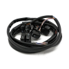 Handlebar Switch & Wiring Kit. Standard. Led. Black 96-06 Softail, Dyn