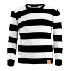13-1/2 Outlaw sweater black/off white 4XL