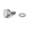 Thumb Screw Kit For Seat. Low Profile. Chrome 96-23 H-D With 1/4-20 Th