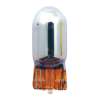 Kuryakyn, Light Bulb #194. 12V 5W. Amber Glass/Chrome