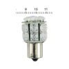 MCS superflux led miniature bulb. white light, std base