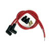 Taylor Braided Cloth Wire Set Univ  RED WITH BLACK TRACER